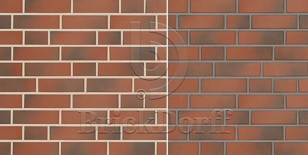 Фасадная Термопанель из пенополистирола ППС 60 мм с клинкерной плиткой Naturbrand glatt 240*71*10 мм