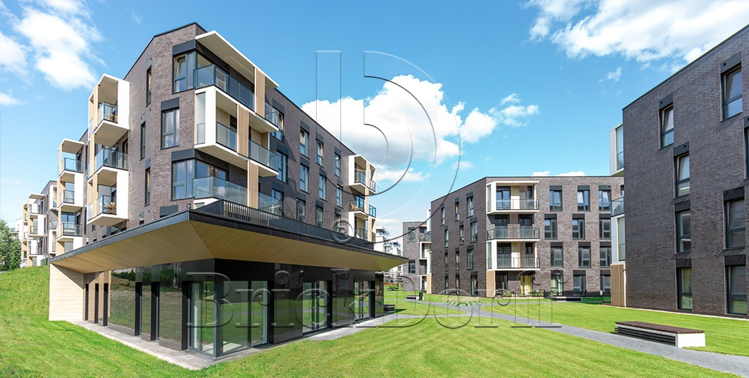 Клинкерная фасадная плитка облицовочная под кирпич ABC Dresden glatt, 240*52*10 мм