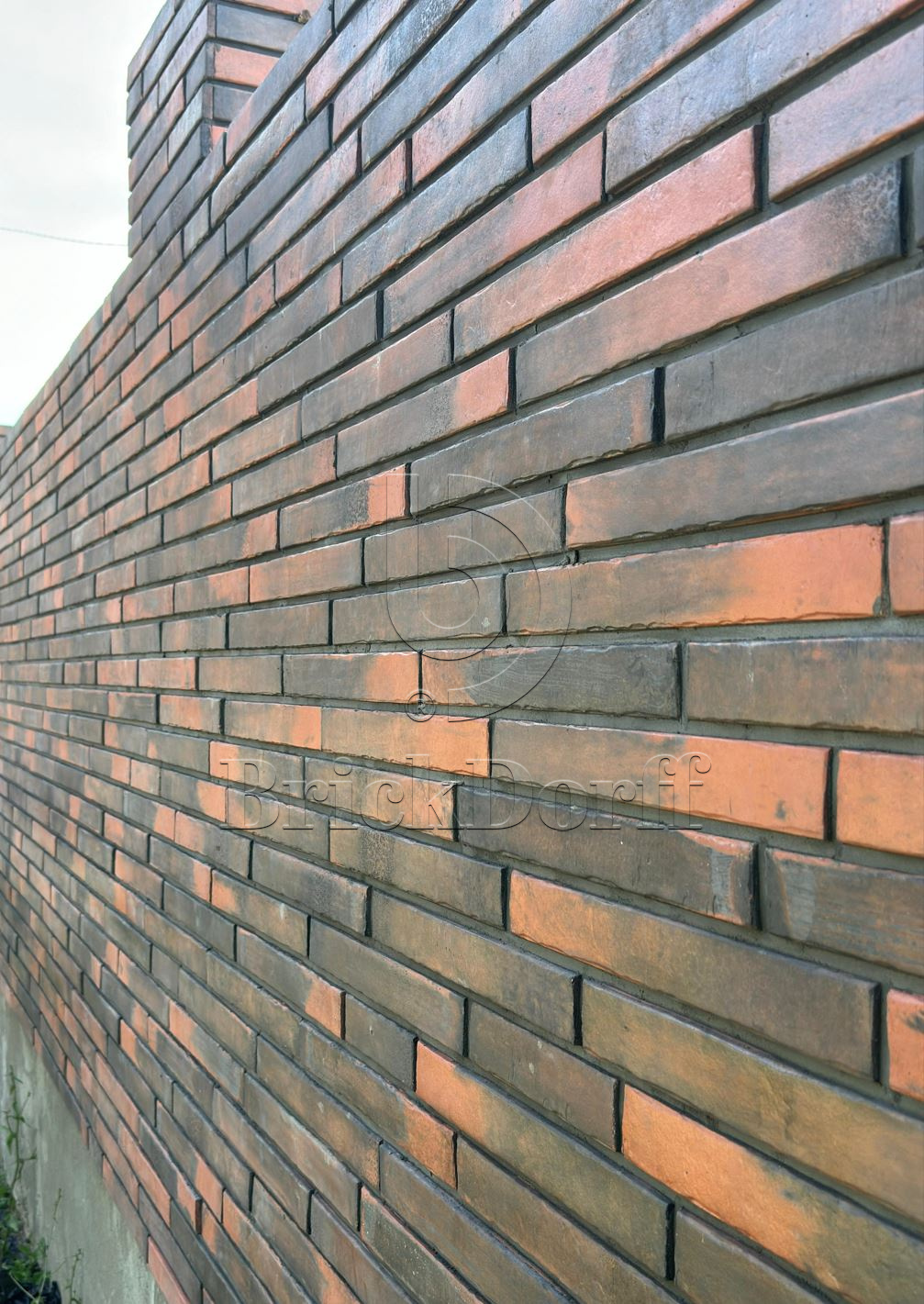 Фасадная ригельная плитка под клинкер Life Brick Лонг 820, 430*52*15 мм