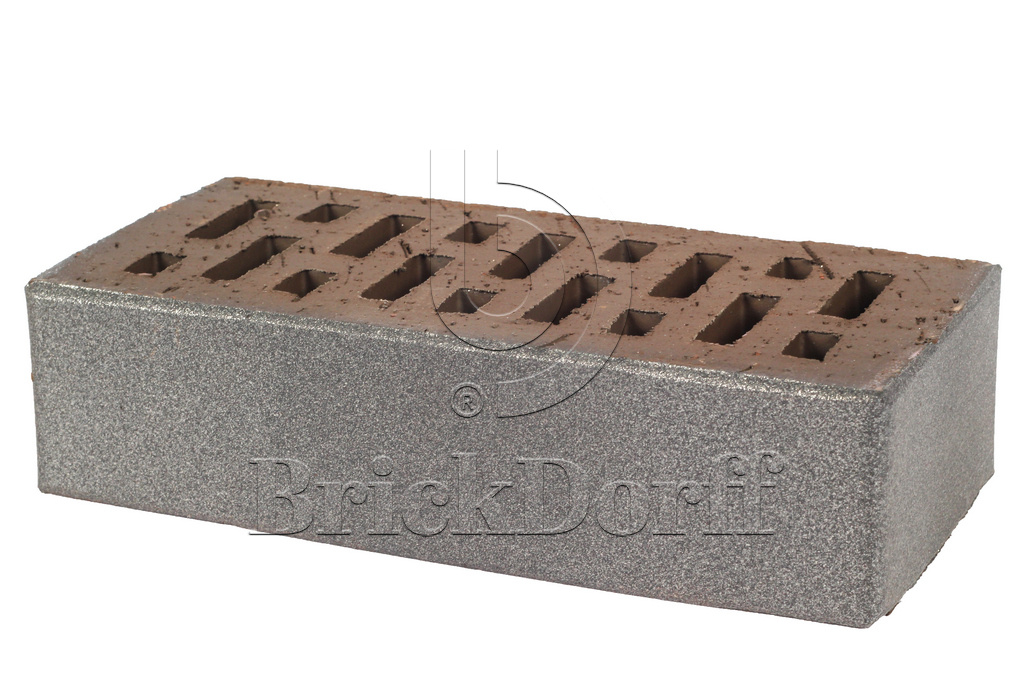 Кирпич клинкерный облицовочный серый, Lode CENTAUR гладкая, 250*120*65 мм