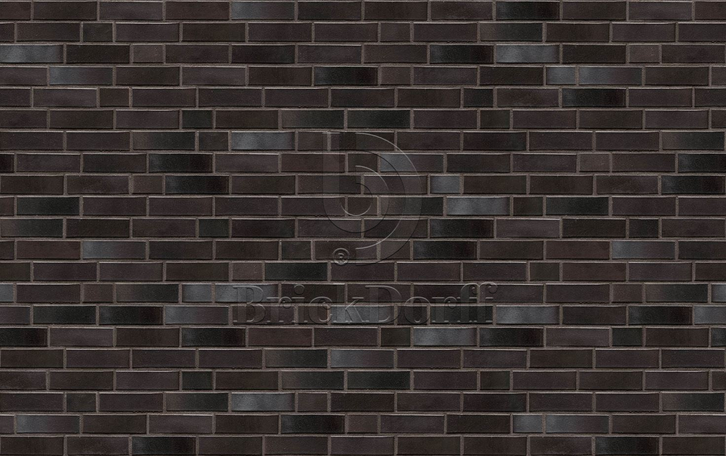 Кирпич облицовочный Клинкерный ABC 954 Hamburg schwarz-blau-bunt glatt 55NF 240*71*55 мм