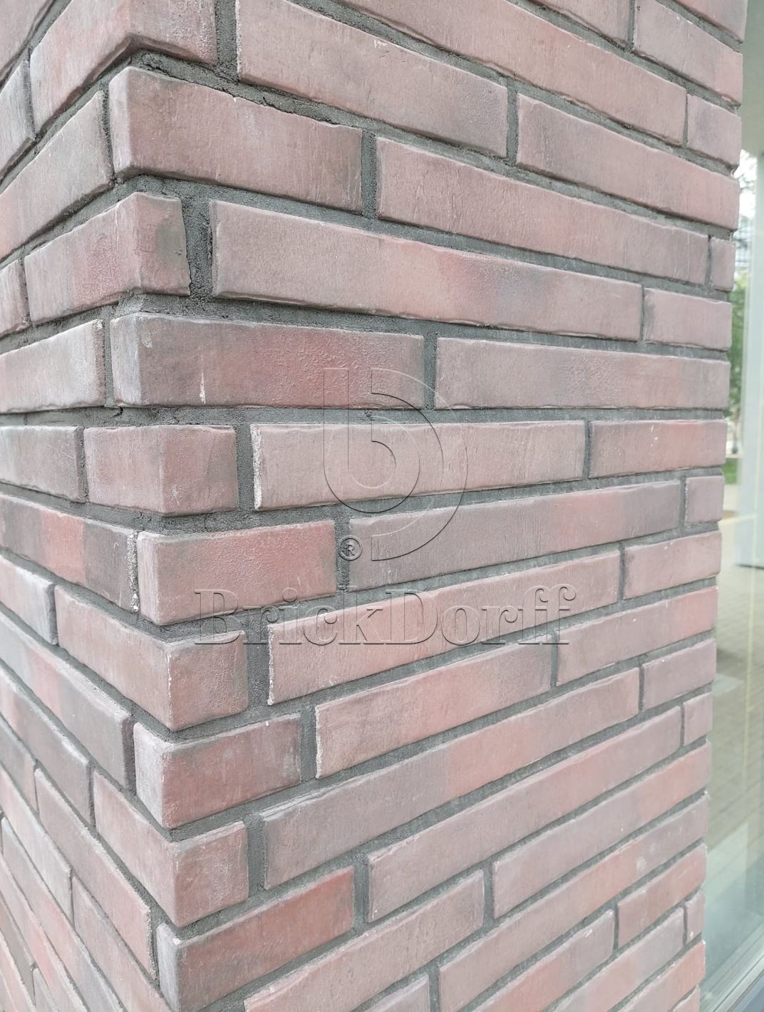 Фасадная ригельная плитка под клинкер Life Brick Лонг 630, 430*52*15 мм