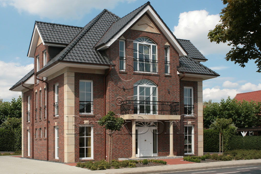 Керамическая черепица рядовая Roben FLANDERNplus антрацит ангоб