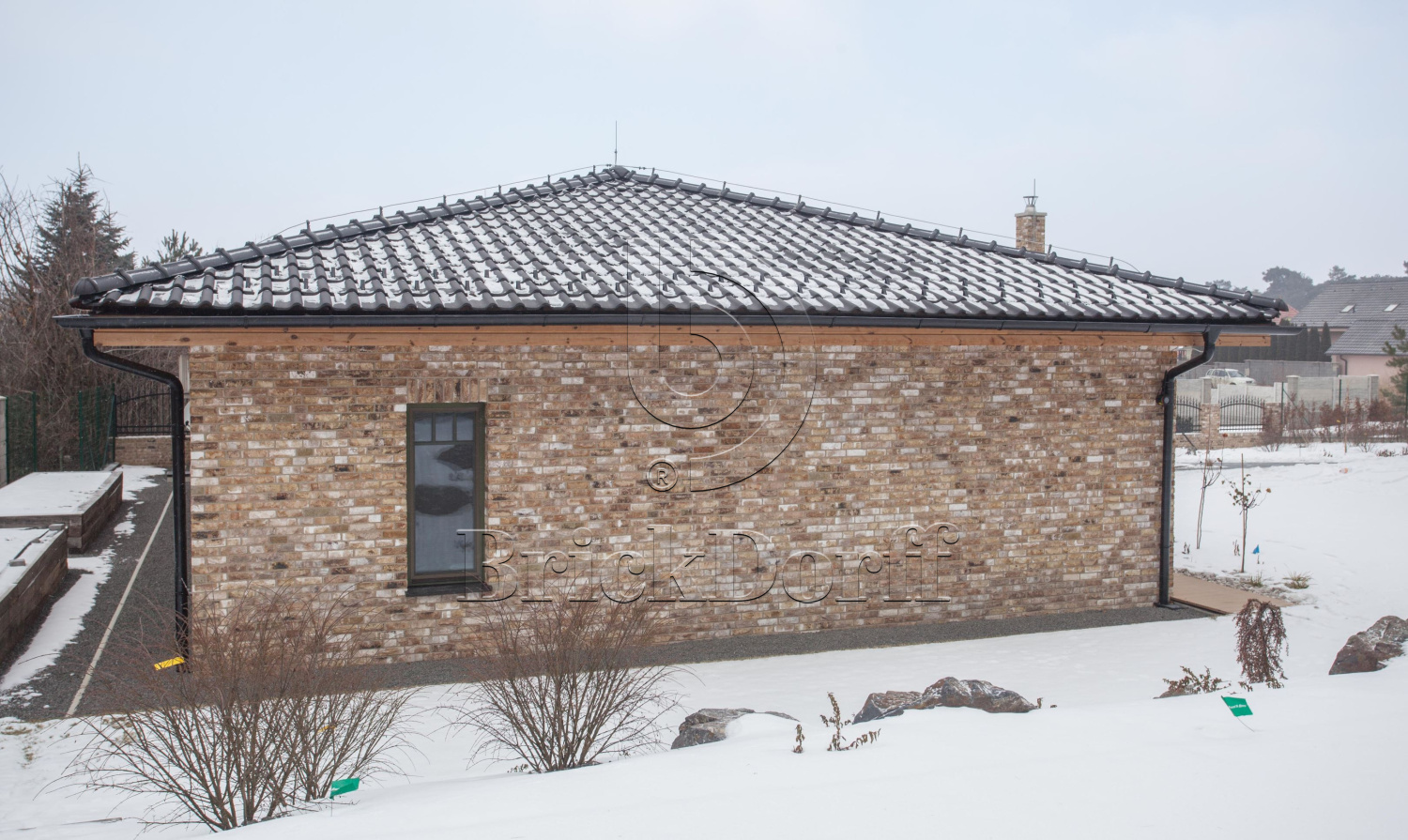 Barnsteen DF 214х103х66 мм, Кирпич ручной формовки Engels baksteen