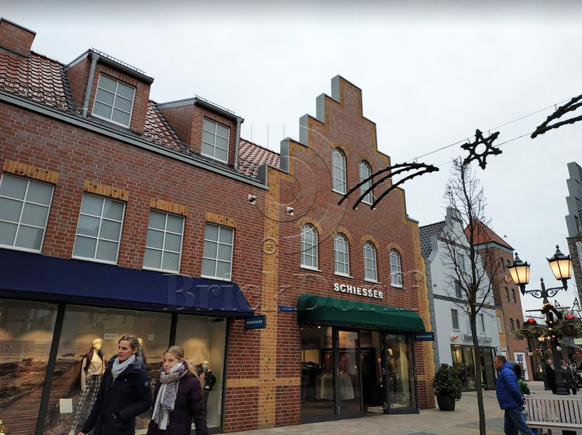 Nordkap glatt 240*71*10 мм, Клинкерная фасадная плитка облицовочная под кирпич ABCklinker