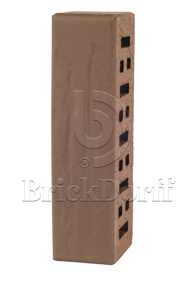 Кирпич клинкерный облицовочный коричневый, Lode VECAIS BRUNIS ретро, 250*85*65 мм