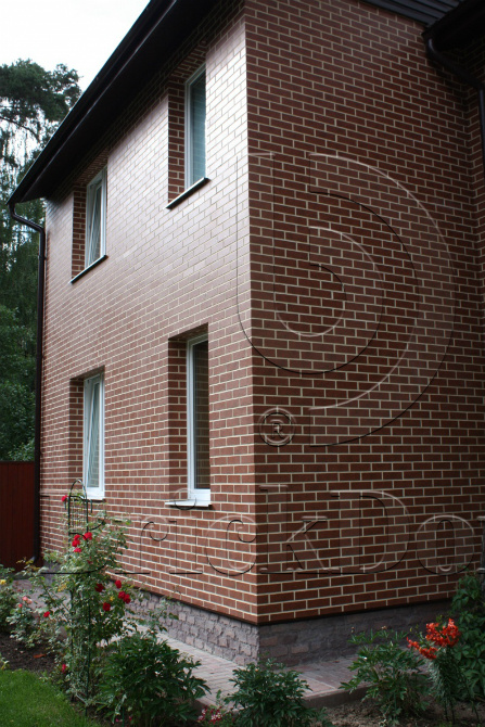 Клинкерная фасадная плитка облицовочная под кирпич ABC Granit Rot, 240*71*10 мм