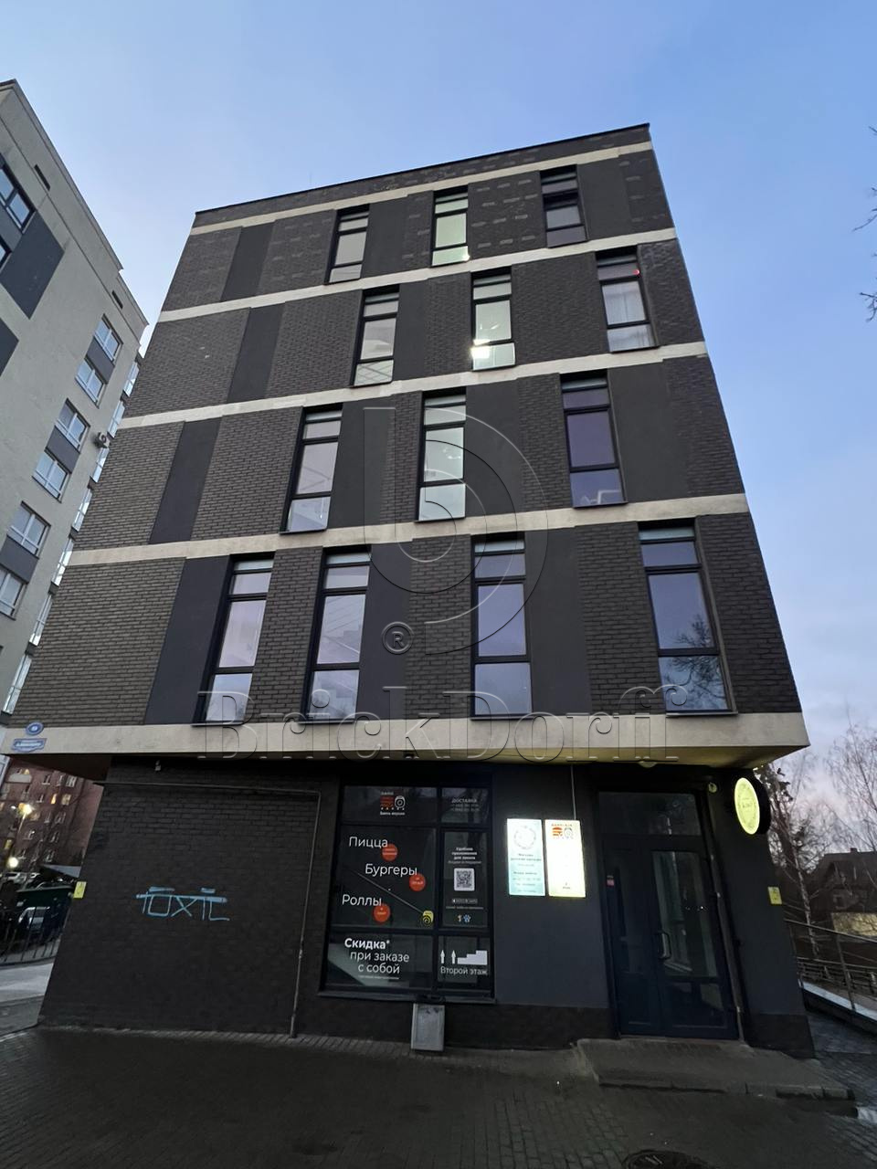 Semir Grafit 245X66х7,4 мм Клинкерная фасадная плитка под кирпич облицовочная, серая