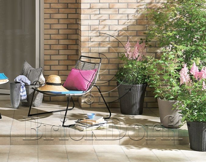 Фасадная и Интерьерная клинкерная плитка под кирпич Cerrad Elewacja Retro brick salt 245*65*8 мм