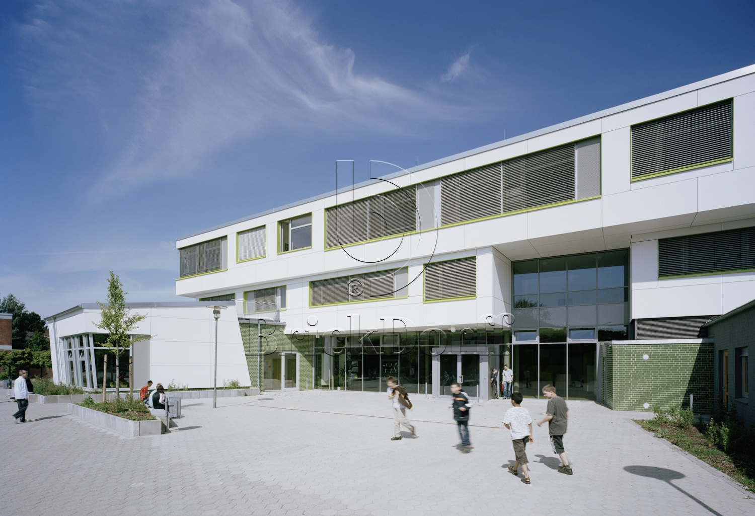 Глазурованная клинкерная фасадная плитка облицовочная под кирпич ABC Gruen 360 зеленая, 240*115*10 мм