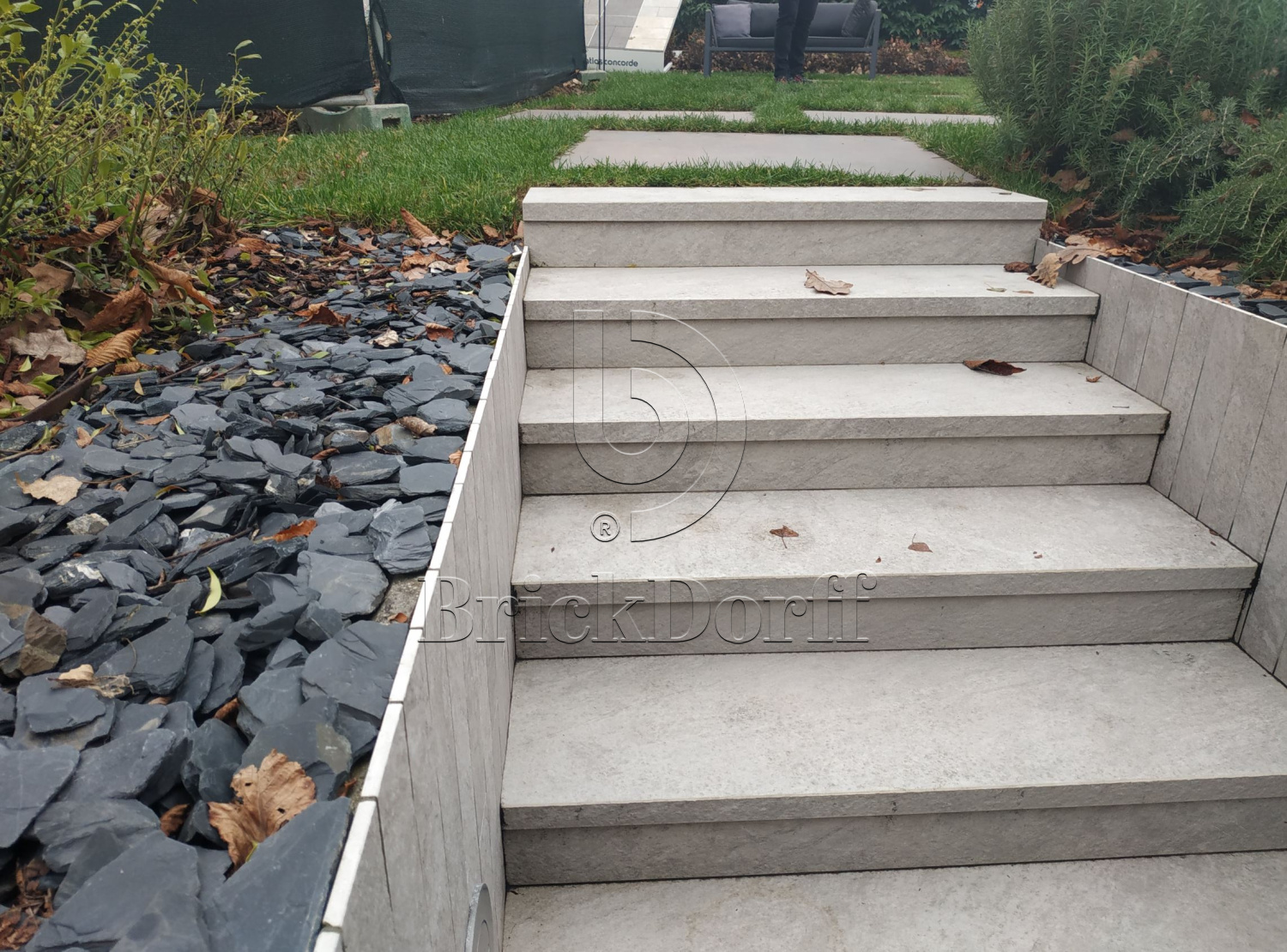 Тротуарная плитка Дерево. Frame Oak LASTRA 20mm / Фрейм Оак Ластра 20мм 600х600х20мм