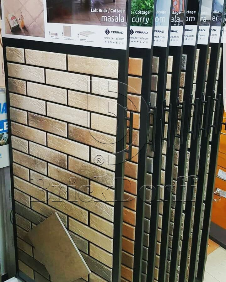 Фасадная и Интерьерная клинкерная плитка под кирпич Cerrad Elewacja Retro brick masala 245*65*8 мм