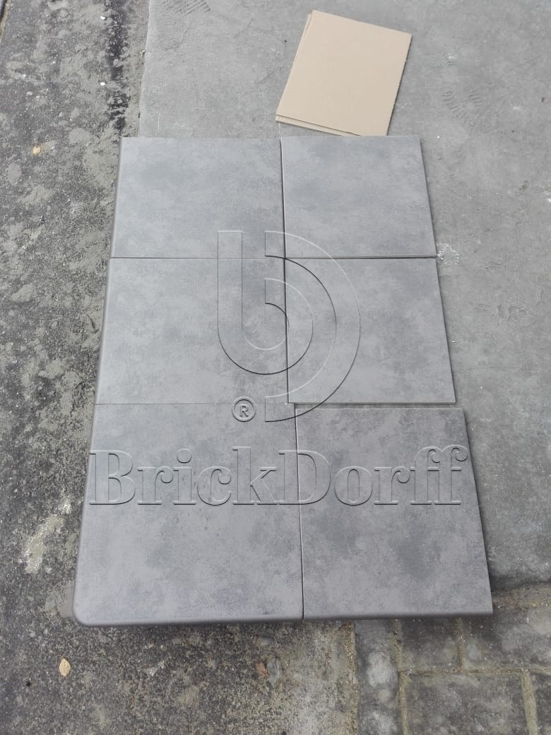 Клинкерная Плитка напольная противоскользящая EURAMIC CAVAR 543 fosco 294*294*8 мм