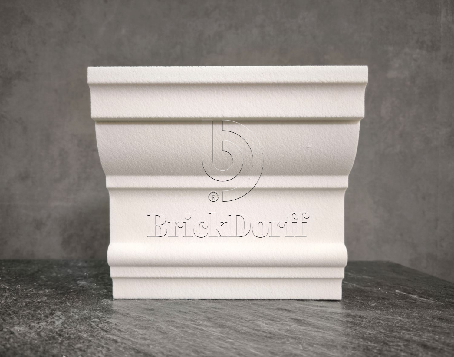 КАРНИЗ для Фасада и Интерьера - лепнина, декор из пенополистирола КВ-180/1 180*75*2000 мм