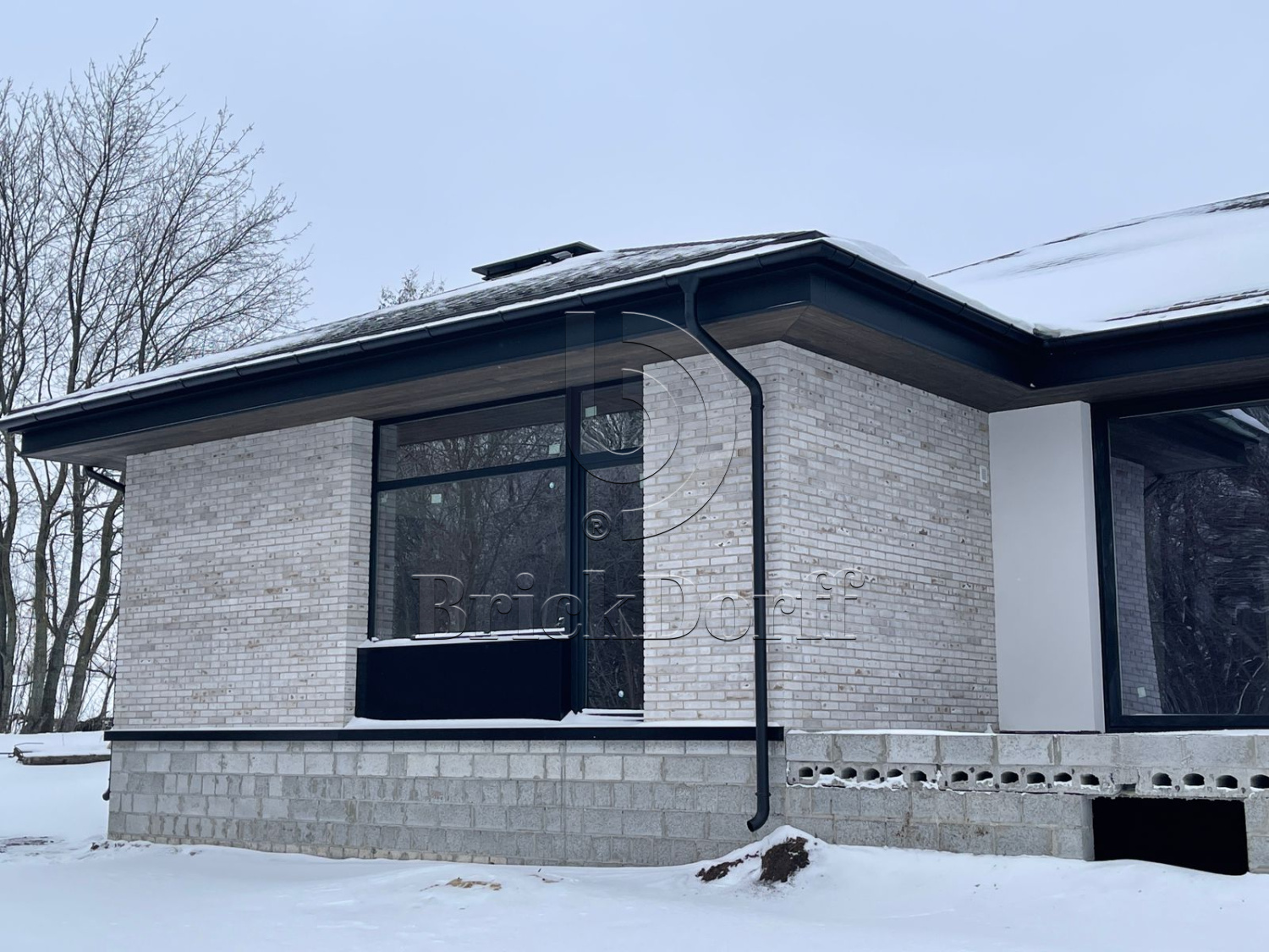 Итальянский кирпич ручной формовки Smoked Standard Silver, A001AGB, 250*120*55 мм S.Anselmo