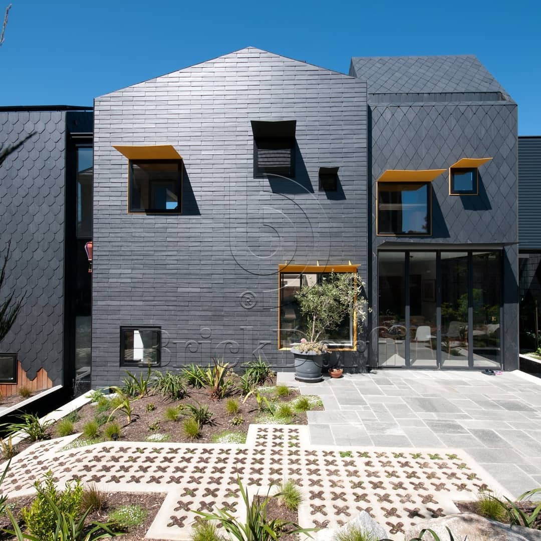 Плитка из натурального камня, Сланец фасадный 320*220*5/7 мм