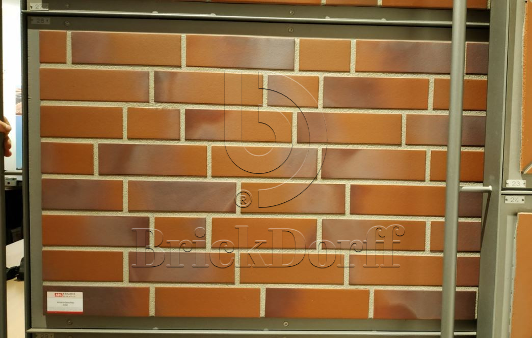 Фасадная Термопанель из пенополистирола ППС 60 мм с клинкерной плиткой Quaranit Juist glatt 240*71*10 мм