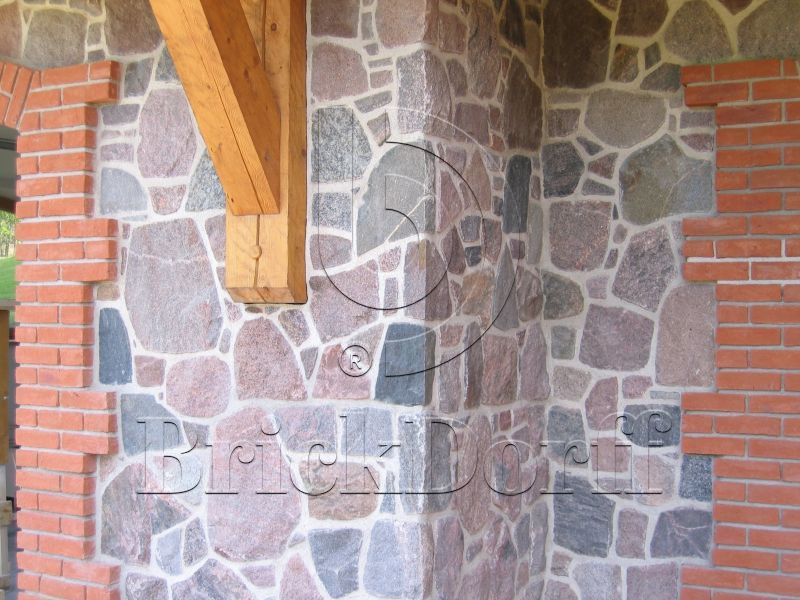 Кирпич клинкерный облицовочный красный, Lode SENCIS естественная, 250*120*65 мм