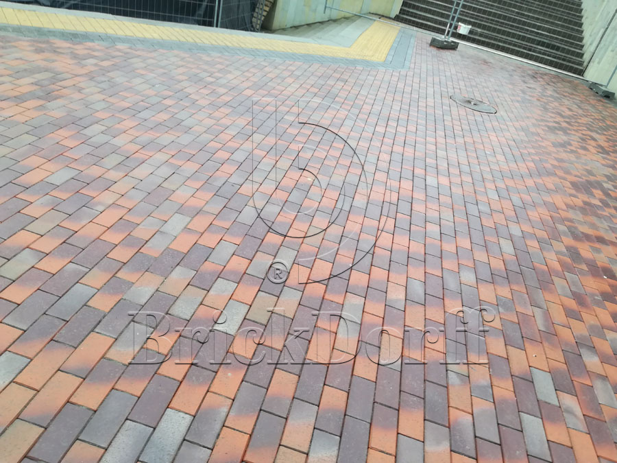 Тротуарная плитка / брусчатка Клинкерная ABC Danzig (Данзиг), 200*100*40 мм