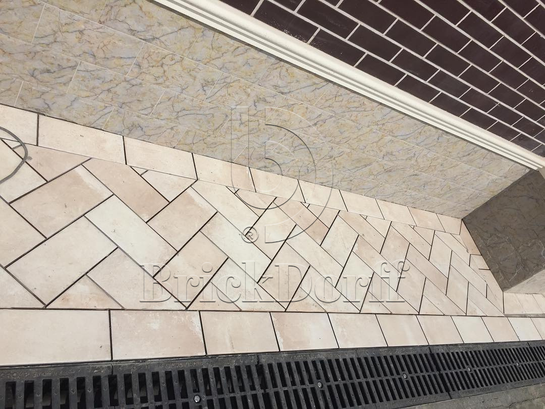 Клинкерная плитка Scandiano Beige 300X148х7 мм морозостойкая фасадная и цокольная плитка