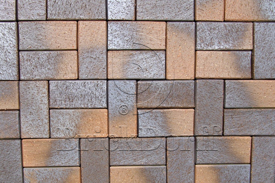 Тротуарная плитка / брусчатка Клинкерная ABC Lederfarben black (Ледерфарбен блакк) 200*100*40 мм