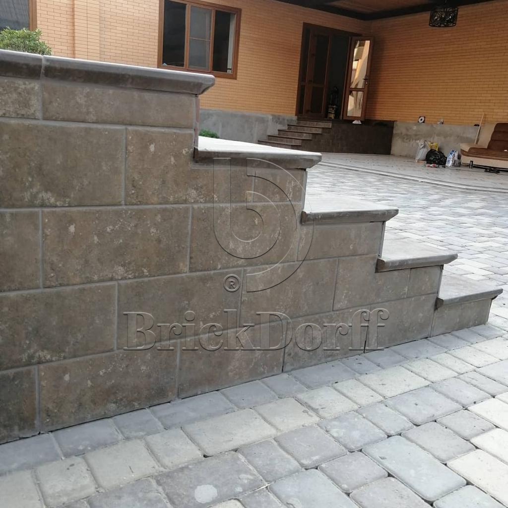 Клинкерная плитка Ilario Braun 300X148х7 мм морозостойкая фасадная и цокольная плитка