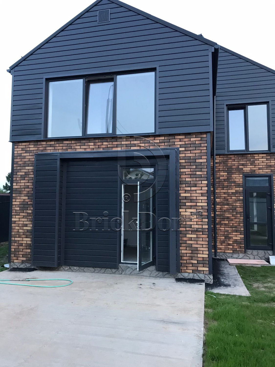 Retro Brick Curry фасадная термопанель из пенополистирола ППС 50 мм с клинкерной плиткой