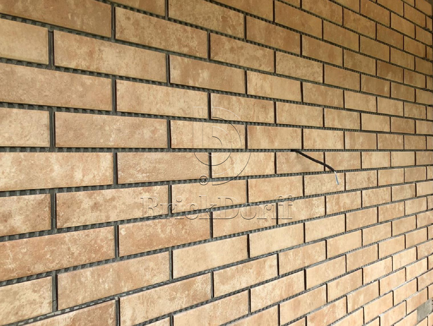 ILARIO BEIGE 245X66х7,4 мм Клинкерная фасадная плитка под кирпич облицовочная бежевая