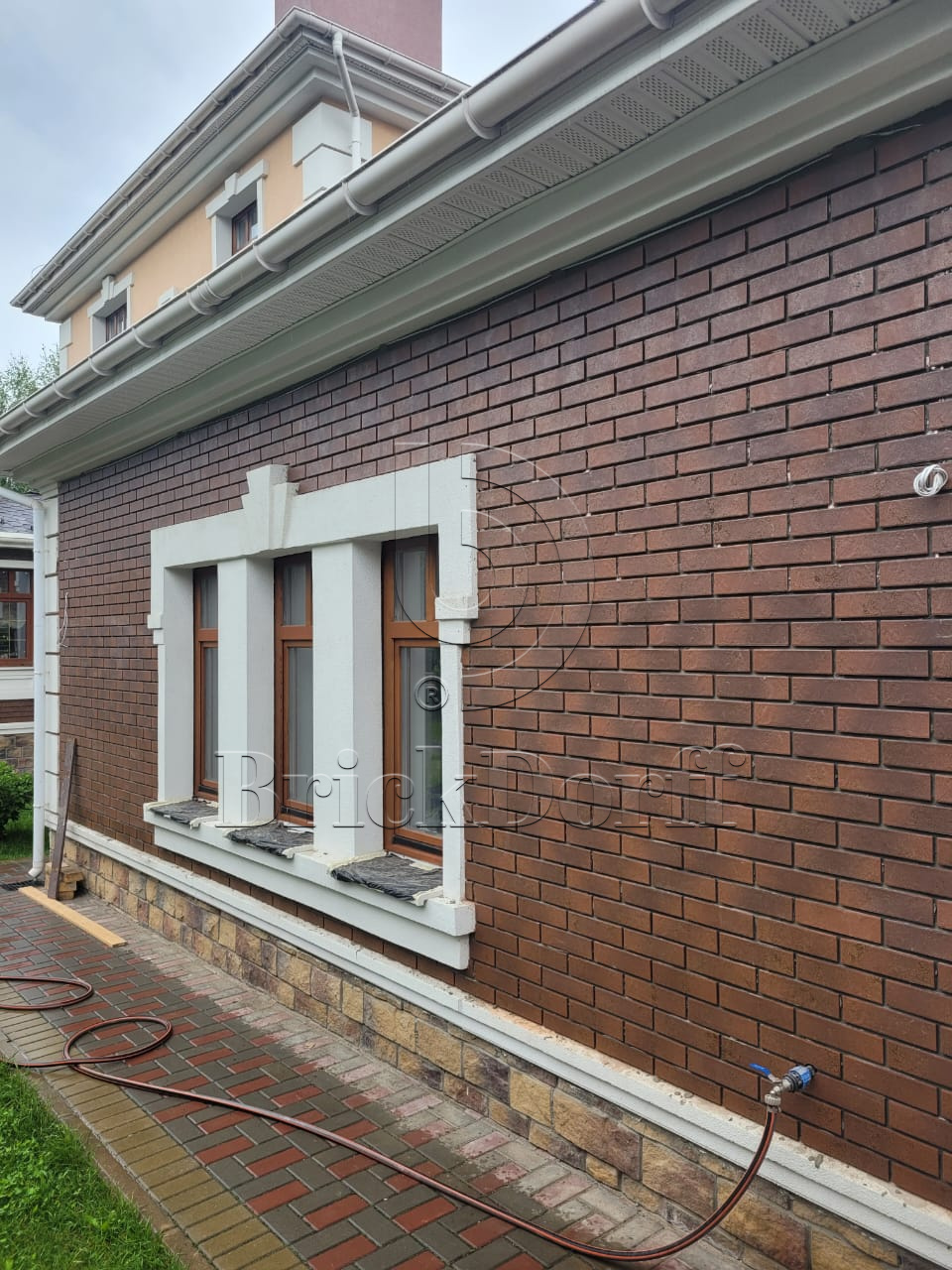 SEMIR BEIGE 245X66х7,4 мм Клинкерная фасадная плитка под кирпич облицовочная медный терракот