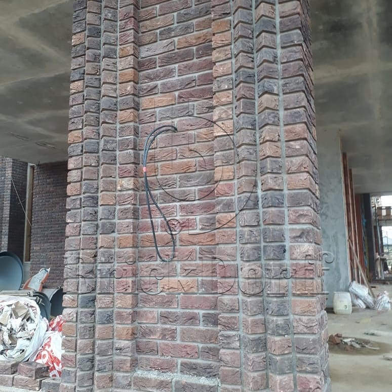 Донские Зори Данилово w009 215*102*65 мм, Кирпич ручной формовки полнотелый, облицовочный