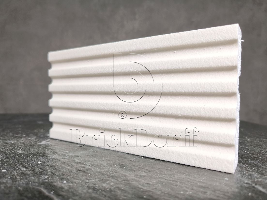 Молдинг для фасада - лепнина, декор из пенополистирола МВ-100/6 100*25*2000 мм