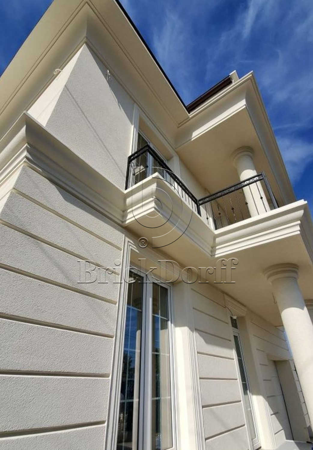 Панель утепления под покраску для фасада - изосайдинг из пенополистирола СВ-50/10 1000*50*2000 мм