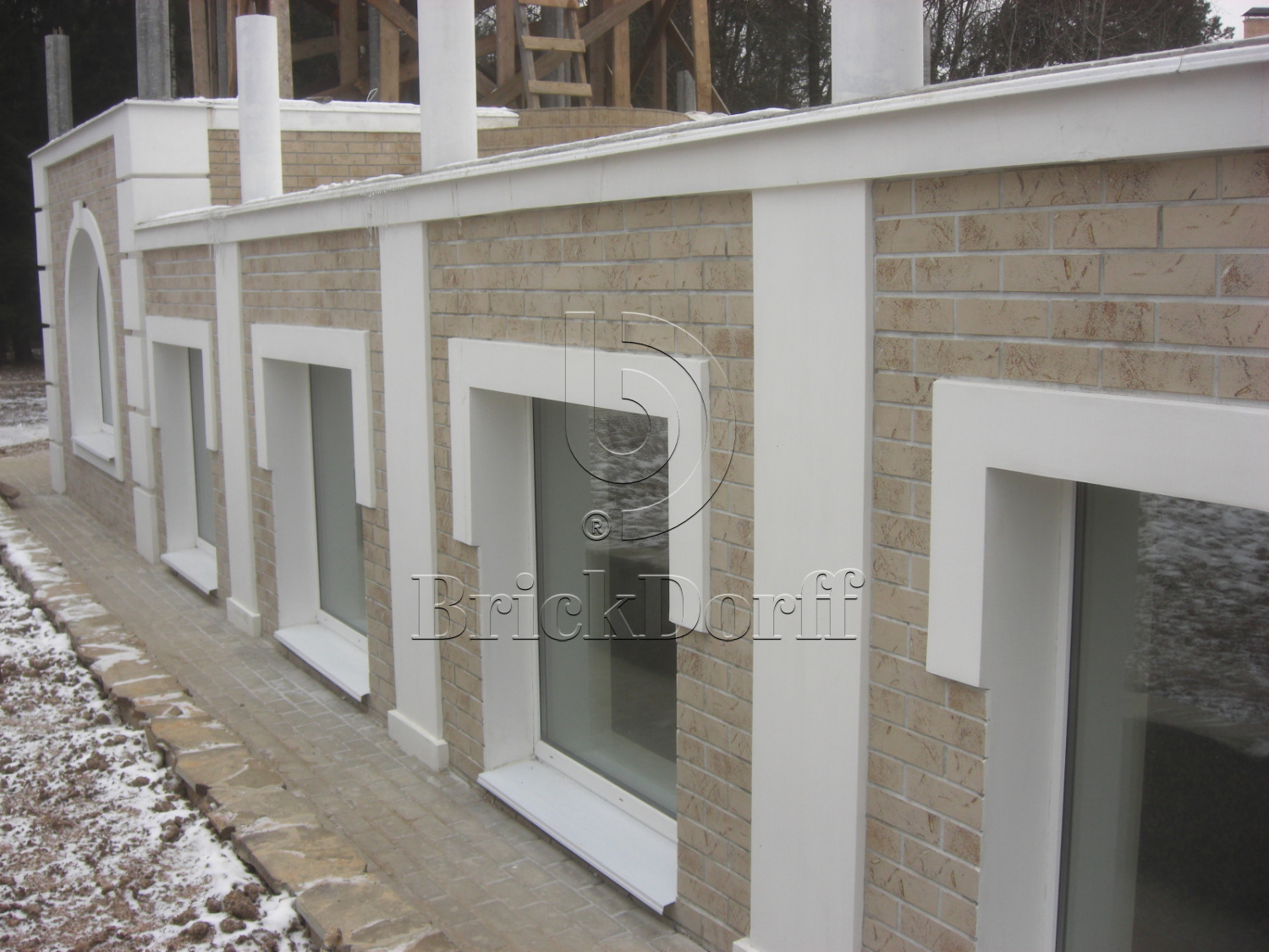 Austria Salzburg 240*71*8 мм, Клинкерная фасадная плитка облицовочная под кирпич ABCklinker