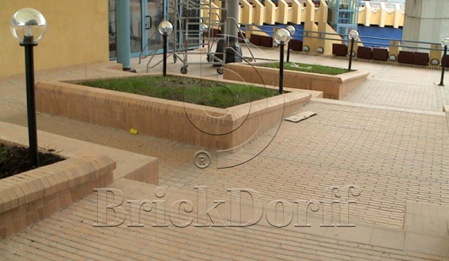 Тротуарная плитка / брусчатка Клинкерная ABC Lederfarben nuanciert (Ледерфарбен нуанкиерт), 200*100*45 мм