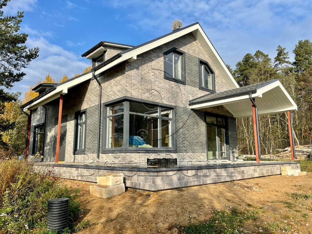 Клинкерная плитка Viano Grys 300X148х7 мм морозостойкая фасадная и цокольная плитка