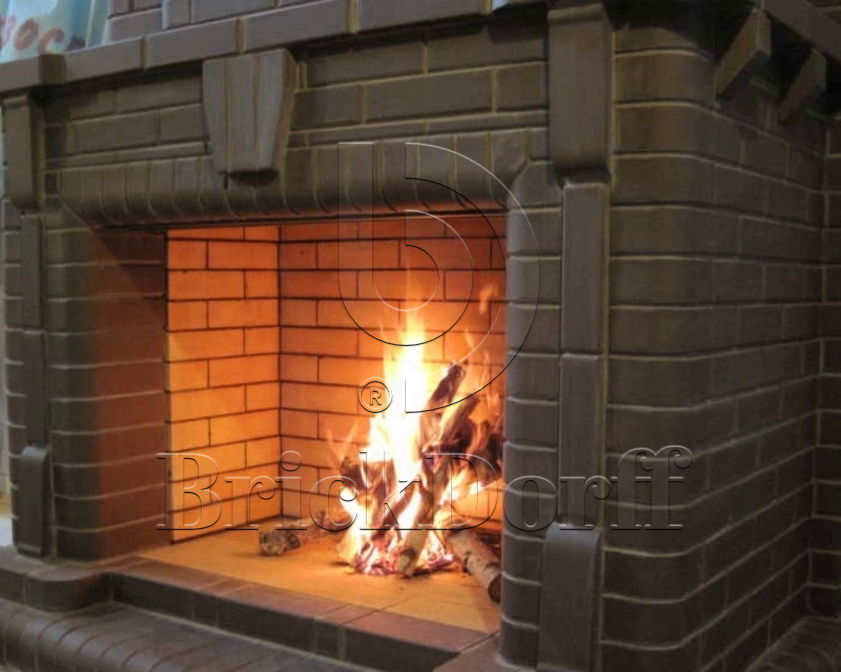 12.201100L Кирпич керамический полнотелый Печной Lode BRUNIS гладкий, 250*120*65 мм