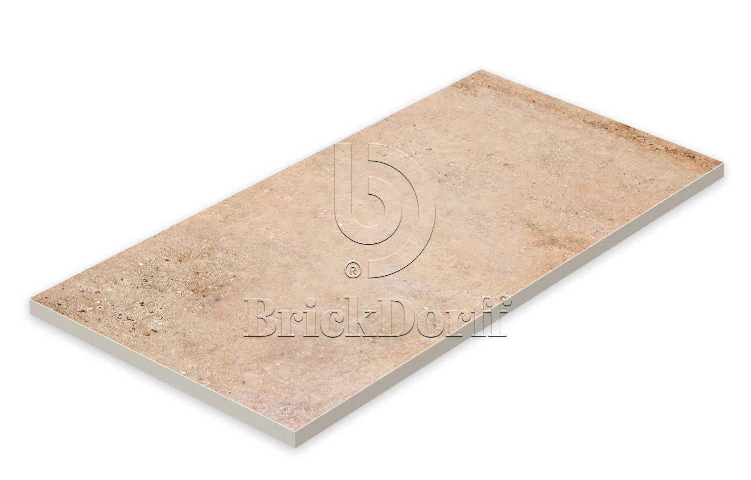 Клинкерная Плитка напольная противоскользящая Stroeher KERAPLATTE GRAVEL BLEND 961 brown 594*294*10 мм