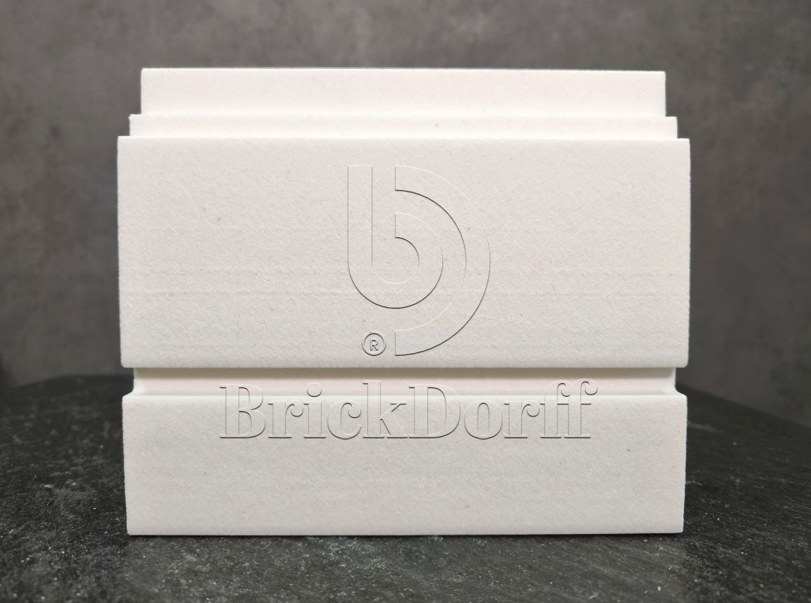 МОЛДИНГ цокольный для Фасада и Интерьера - лепнина, декор из пенополистирола ЦВ-170/2 170*30*2000 мм