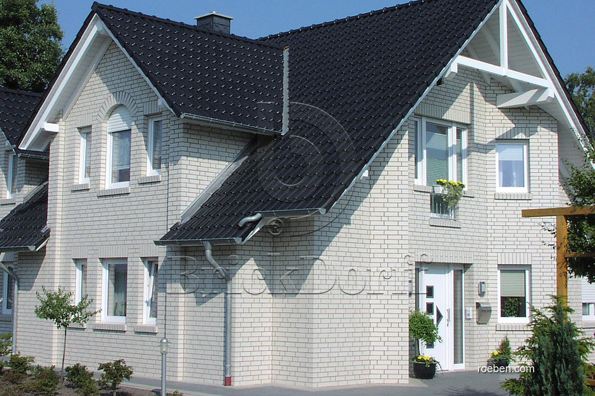 Керамическая черепица рядовая Roben Limburg черный матовая глазурь