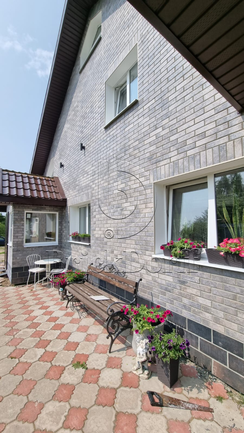 Viano Grys 245X66х7,4 мм Клинкерная фасадная плитка под кирпич облицовочная, серо-бежевый