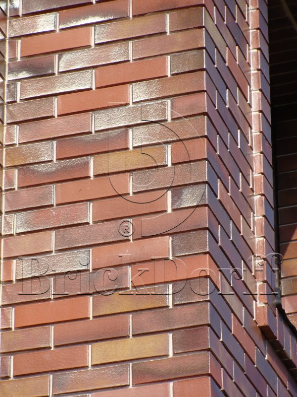 Кирпич облицовочный Клинкерный ABC 7554 Norderney blau-bunt Schmolz glatt NF 240*115*71 мм