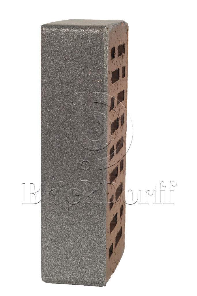 Кирпич клинкерный облицовочный серый, Lode CENTAUR гладкая, 250*120*65 мм