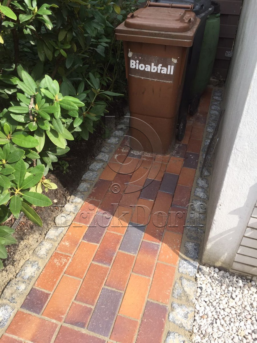 Тротуарная плитка клинкерная ABC Herbstlaub-geflammt (Хербстлауб-гефламмт), 200*100*20 мм