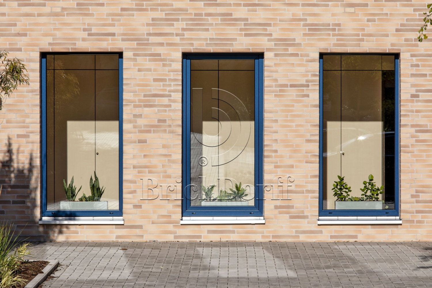 Elmshorn-Ockergrau, 240*71*10 мм, Клинкерная фасадная плитка облицовочная под кирпич ABCklinker