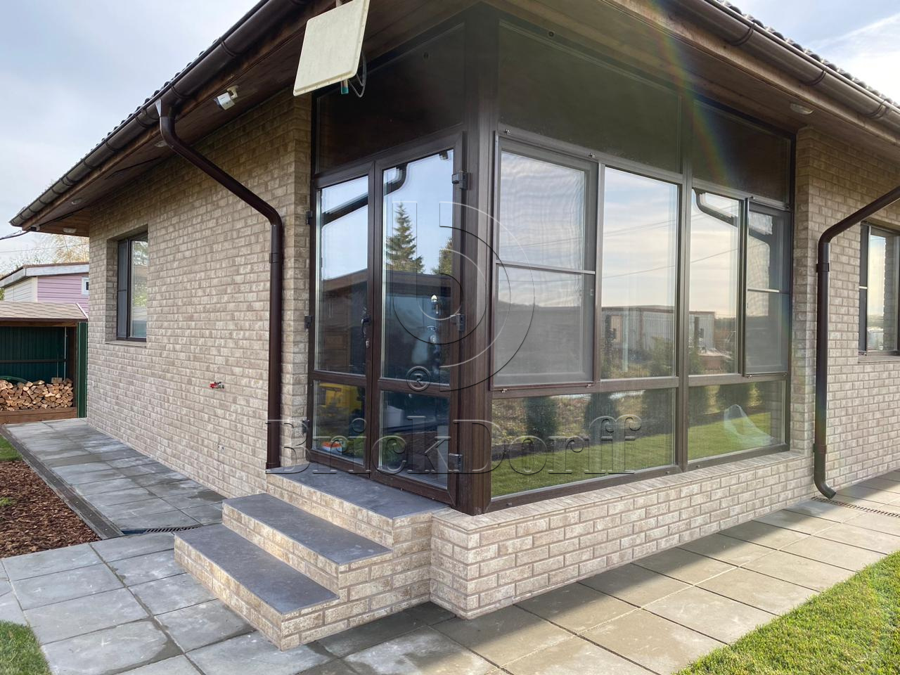 Hard Stone 245х65х8,5 мм клинкерная плитка под кирпич для фасада и цоколя