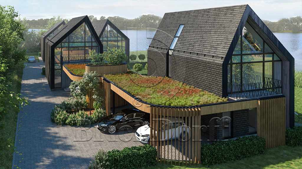 NORDIC 14 Schieferschwarz 365x250x30x14, ABC Клинкерная плитка для навесного вент Фасада и Кровли