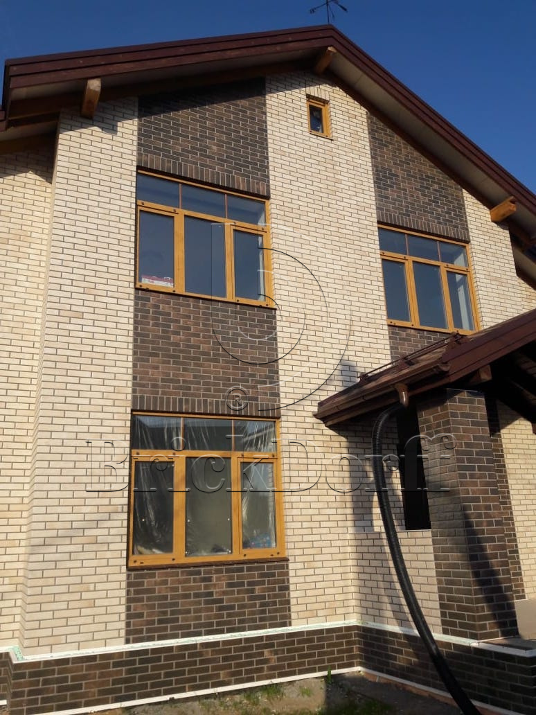 SCANDIANO BEIGE 245X66х7,4 мм Клинкерная фасадная плитка под кирпич облицовочная бежевая