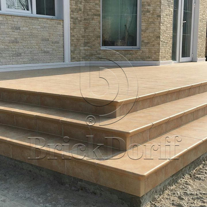 Клинкерная Плитка напольная противоскользящая EURAMIC CAVAR 541 facello 294*294*8 мм