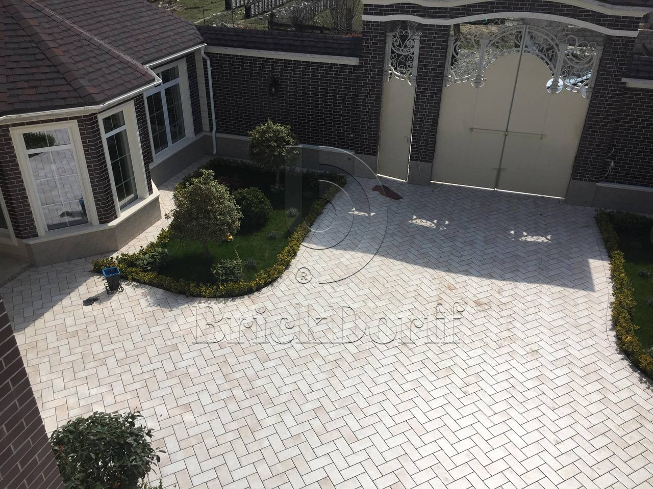 Клинкерная плитка Scandiano Beige 300X148х7 мм морозостойкая фасадная и цокольная плитка