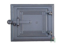 1606 Дверца зольника DPK5 чугунная Halmat 250х280 мм